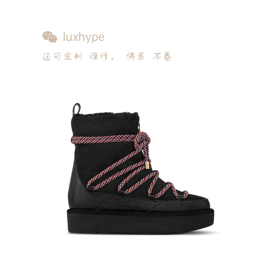 LOUIS VUITTON LV 1AC75R ASPEN PLATFORM 及踝靴